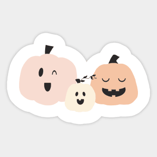 3 Little Pumpkins - Variation 1 Sticker